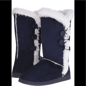 DAWGS Women's 13 Inch 5 Button Microfiber Winter Boots Size 5/35